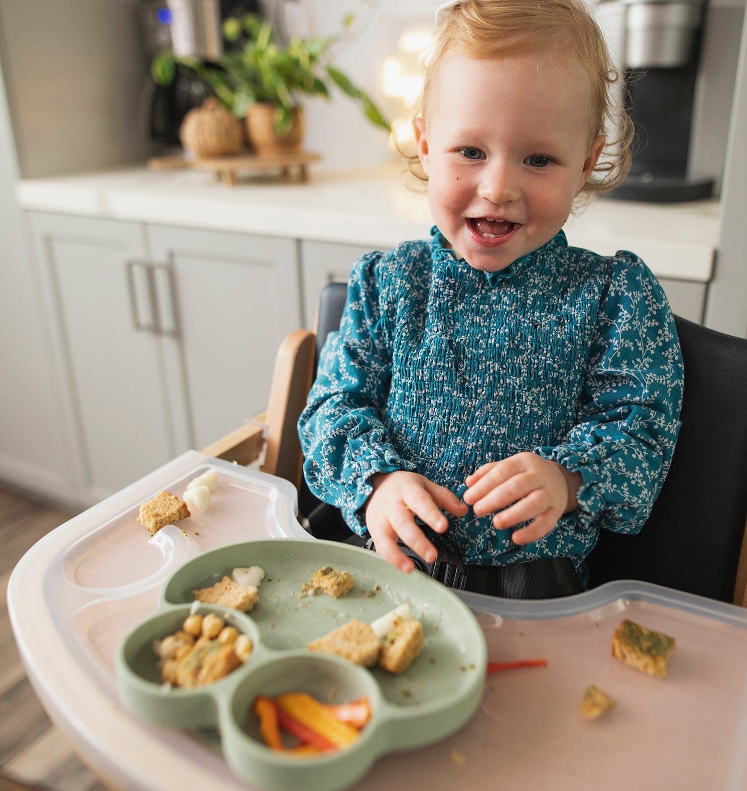 Baby Plates with Suction - Octopod Frog Silicone Dish