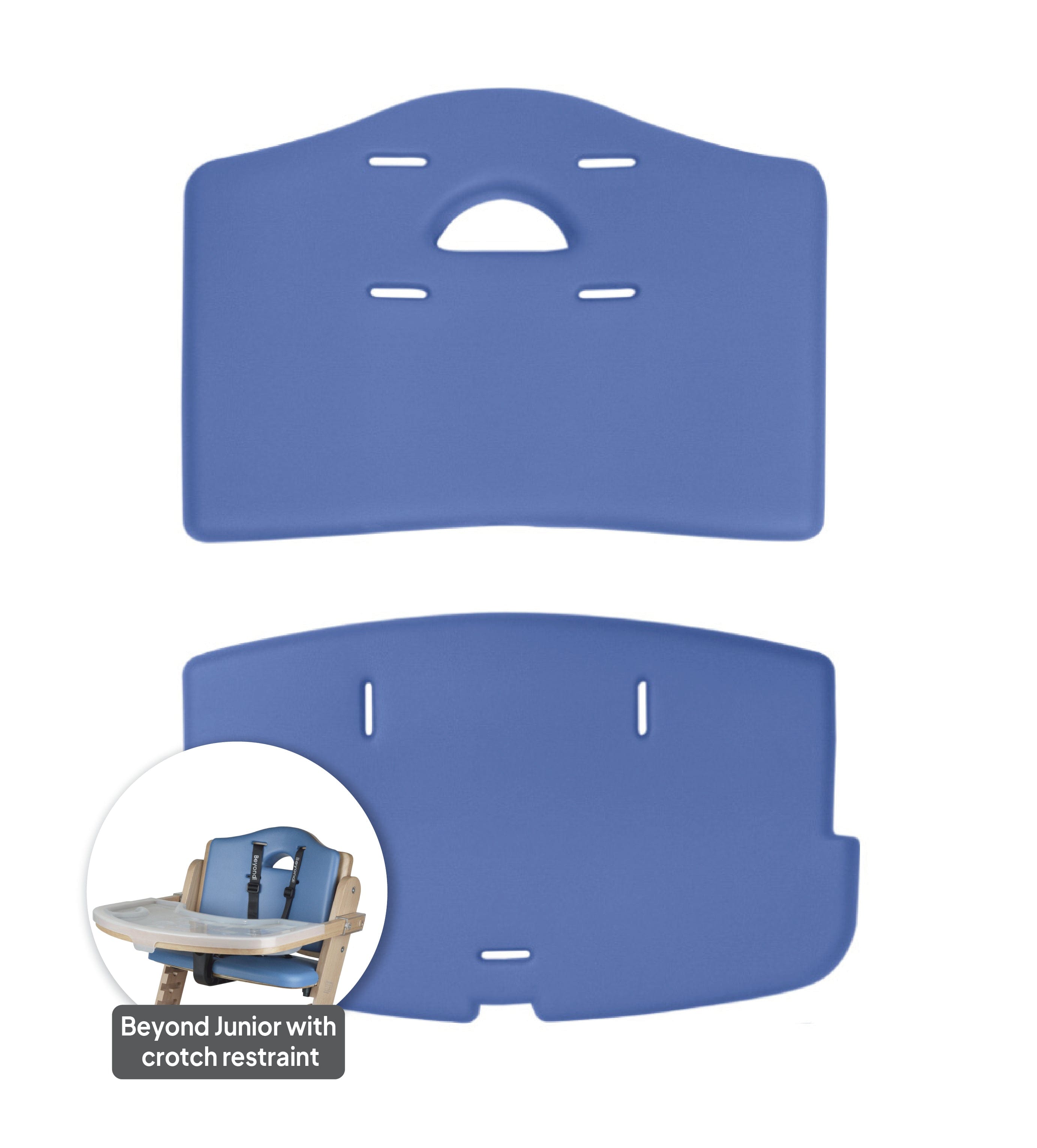 (Part Y-BL0) Cushion SET (BLUEBERRY BLUE) - Beyond Junior® Y High Chair (2024)