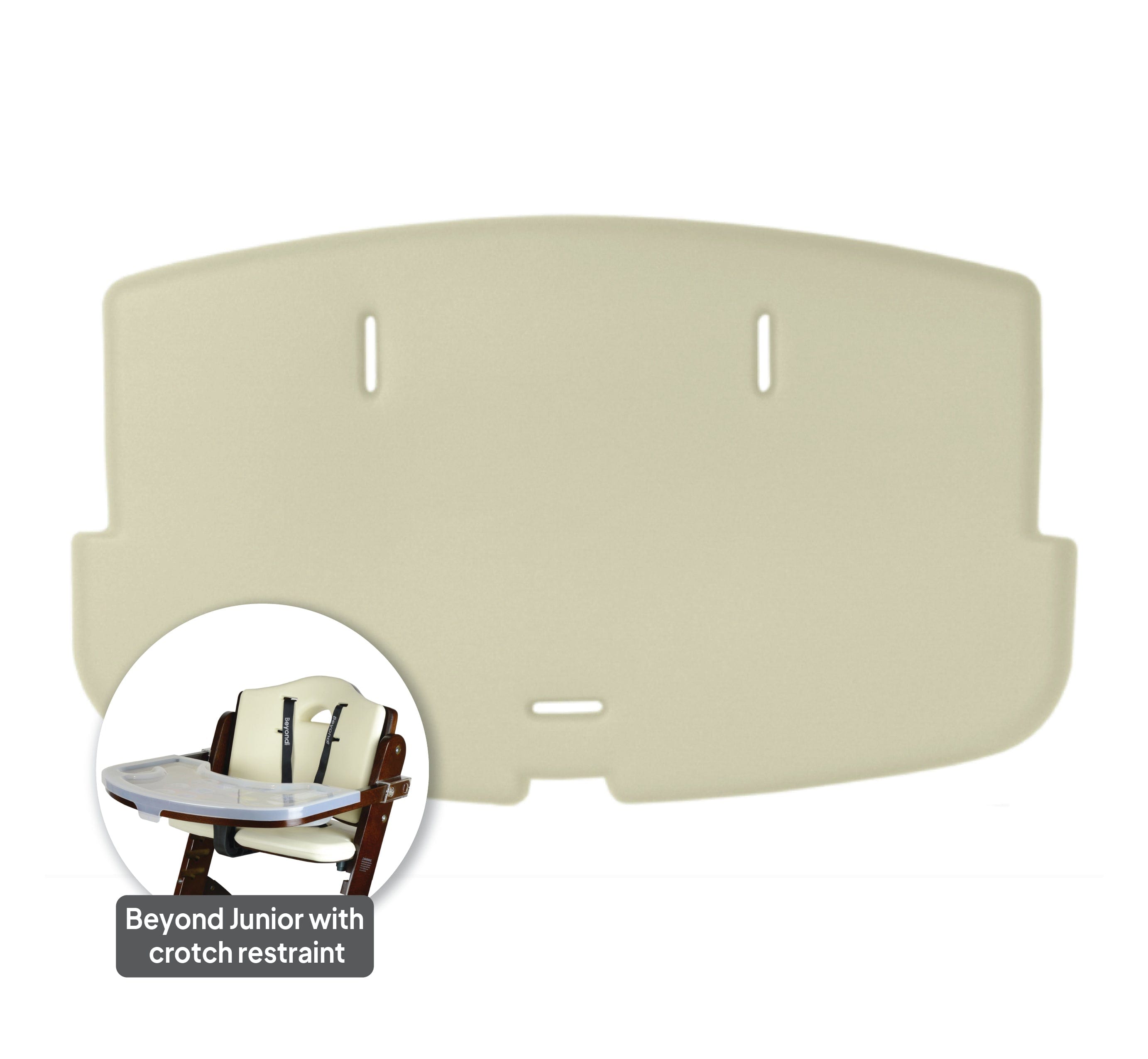 (Part O-CW0) Cushion Seat (CREAM WHITE) - Beyond Junior® Y High Chair (2024)