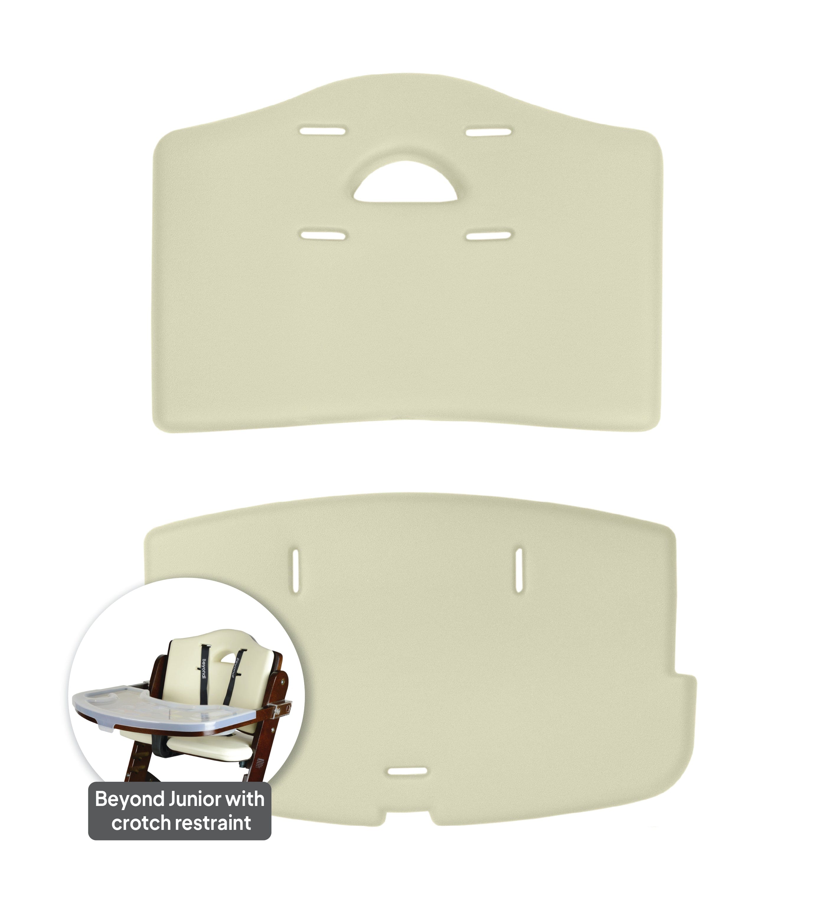 (Part Y-CW0) Cushion SET (CREAM WHITE) - Beyond Junior® Y High Chair (2024)