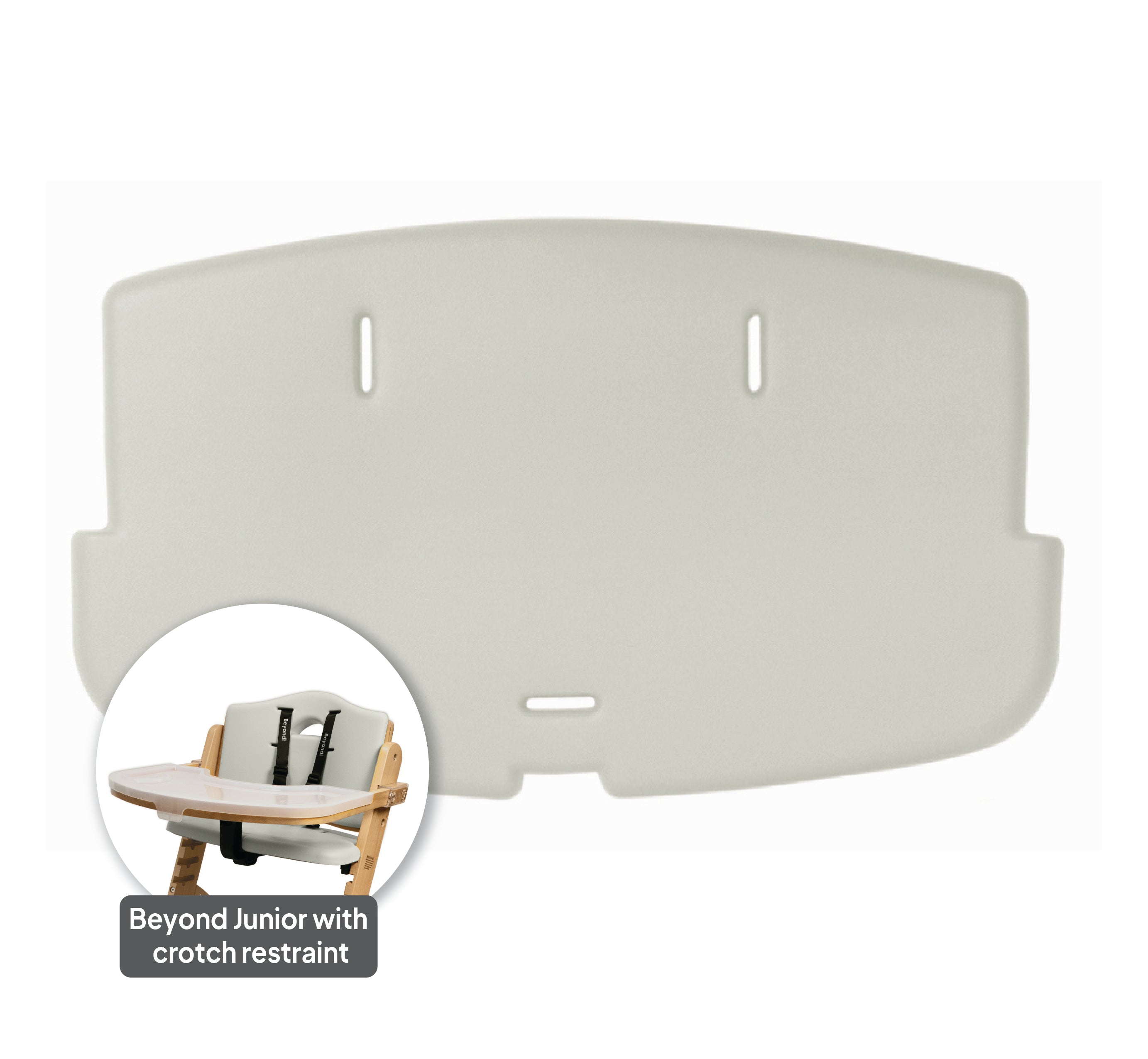 (Part O-DO0) Cushion Seat (DOVE GREY) - Beyond Junior® Y High Chair (2024)
