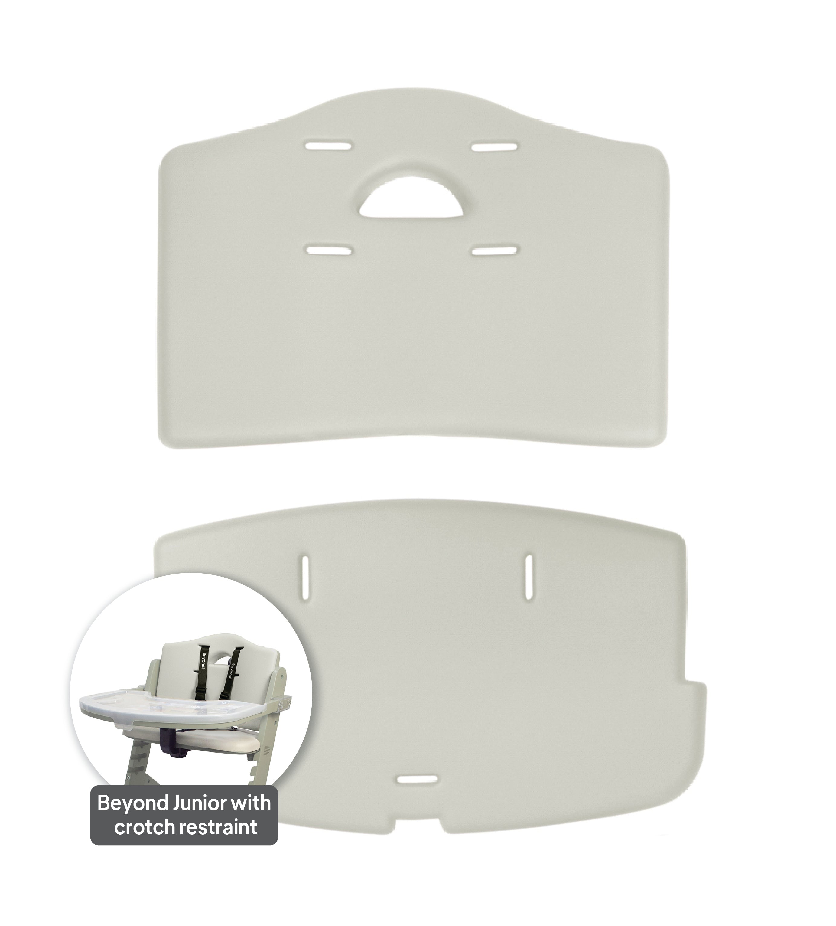 (Part Y-DO0) Cushion SET (DOVE GREY) - Beyond Junior® Y High Chair (2024)