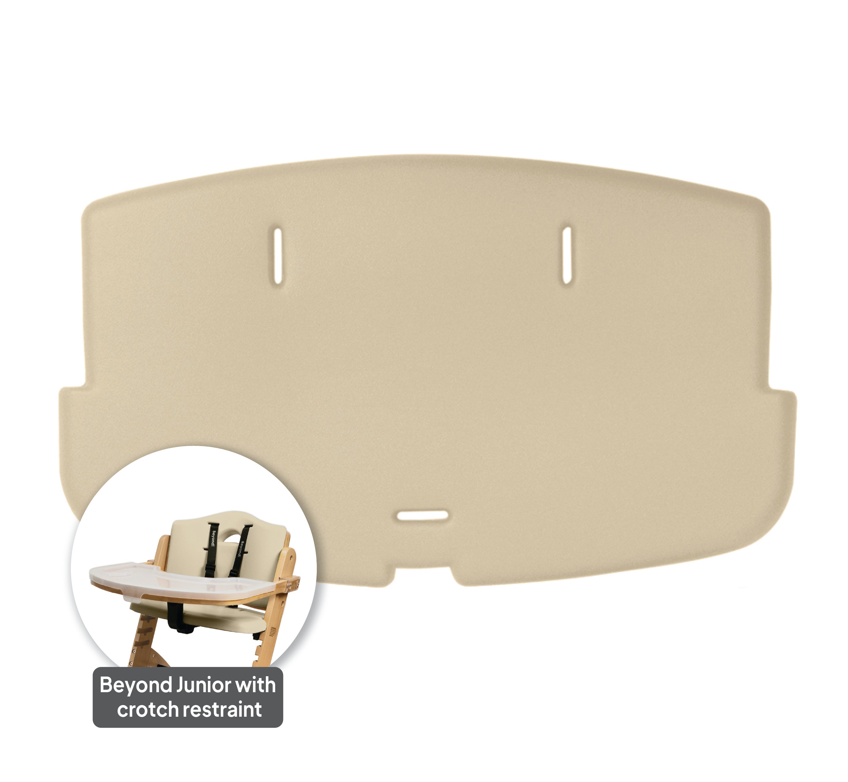 (Part O-BE0) Cushion Seat (BEIGE) - Beyond Junior® Y High Chair (2024)