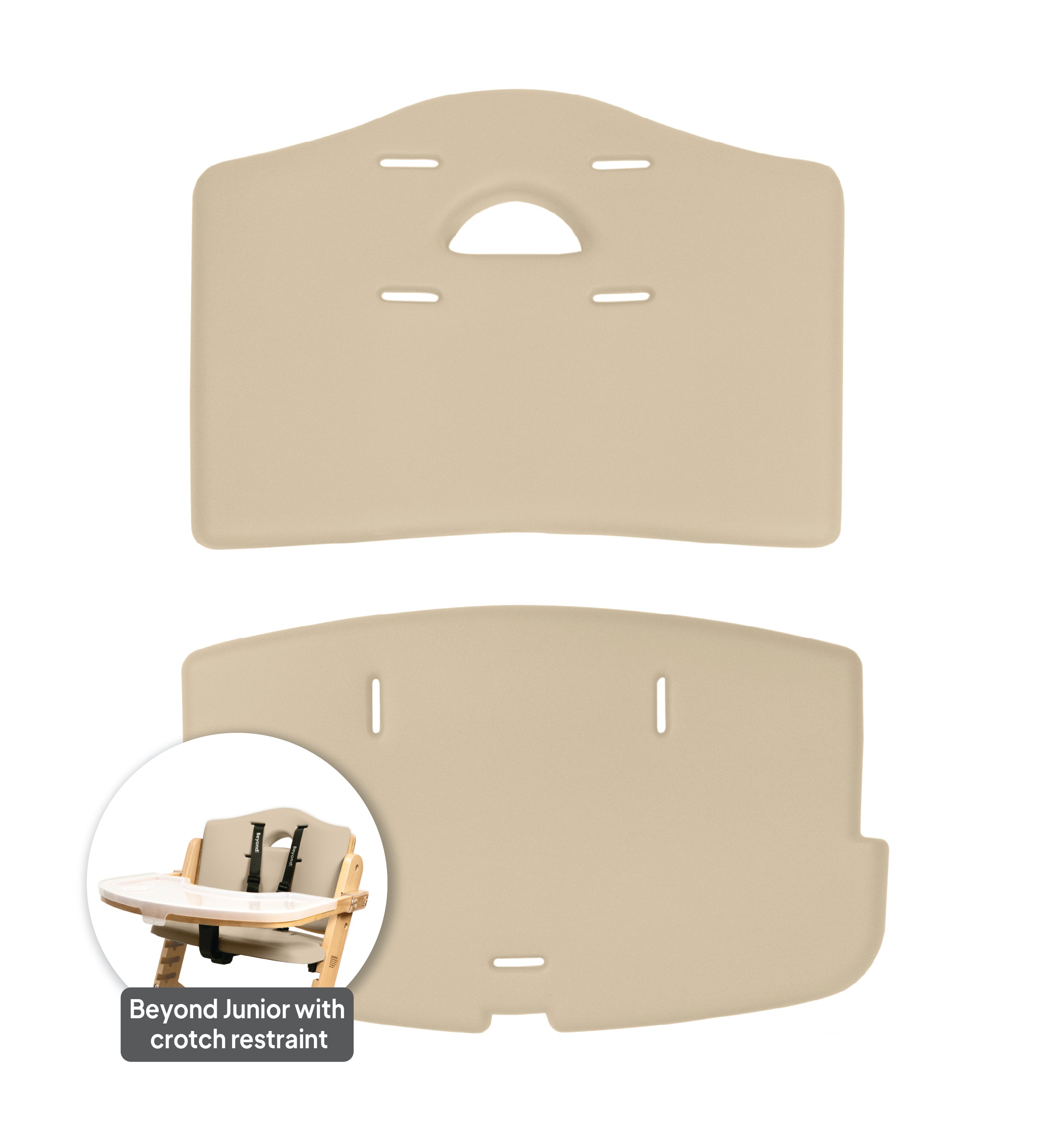 (Part Y-BE0) Cushion SET (BEIGE) - Beyond Junior® Y High Chair (2024)