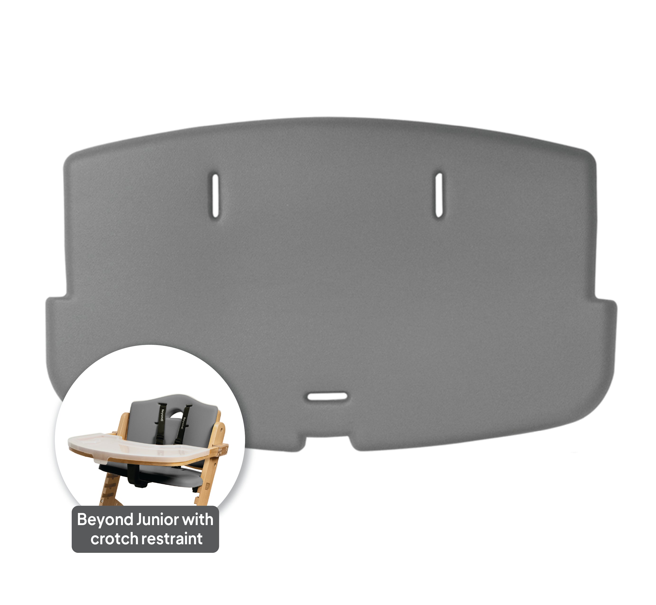 (Part O-DG0) Cushion Seat (DARK GREY) - Beyond Junior® Y High Chair (2024)