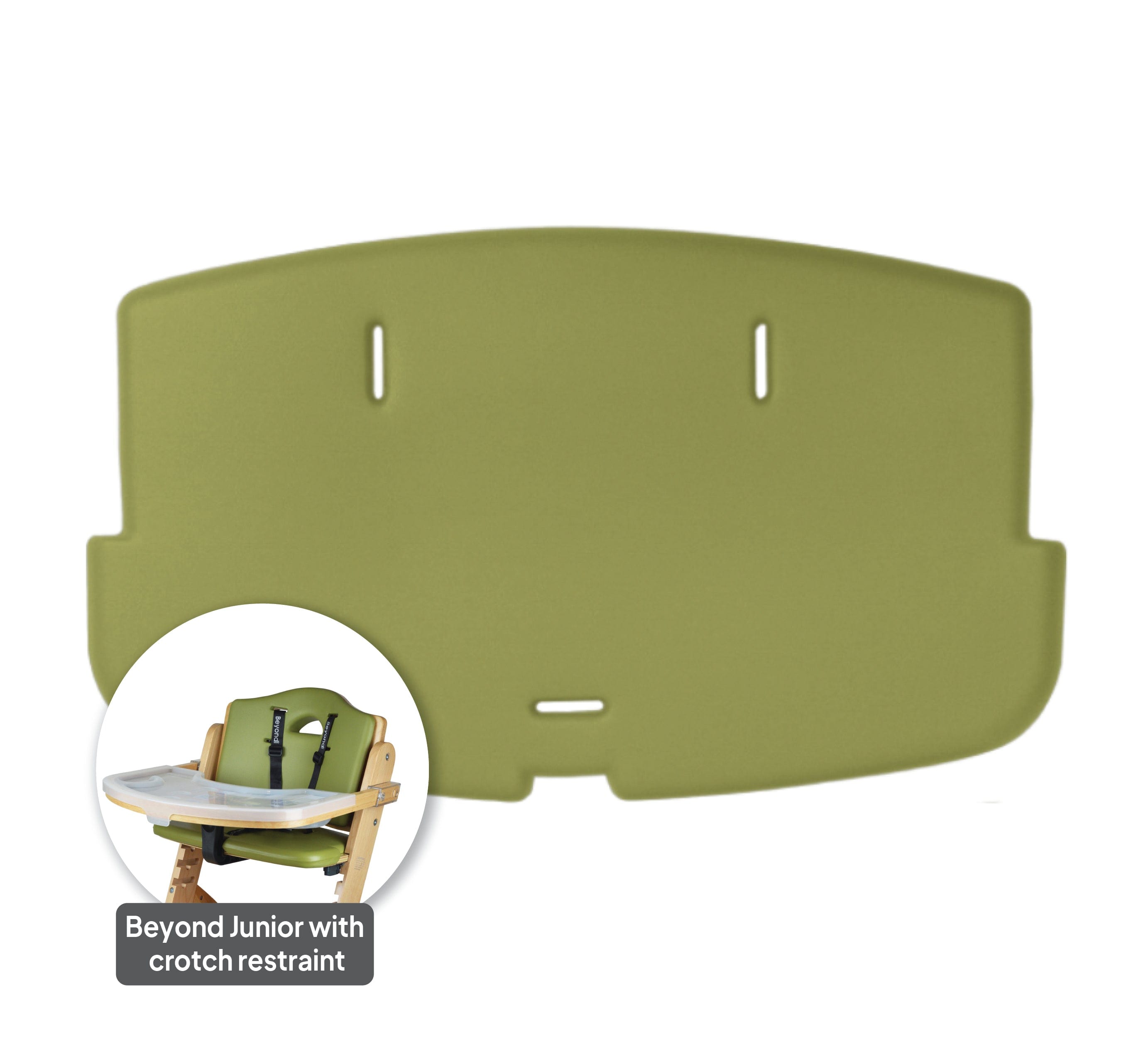 (Part O-OL0) Cushion Seat (OLIVE) - Beyond Junior® Y High Chair (2024)