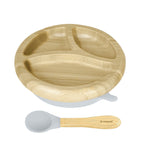 Suction Plates for Babies - Octopod Bamboo Round Plate