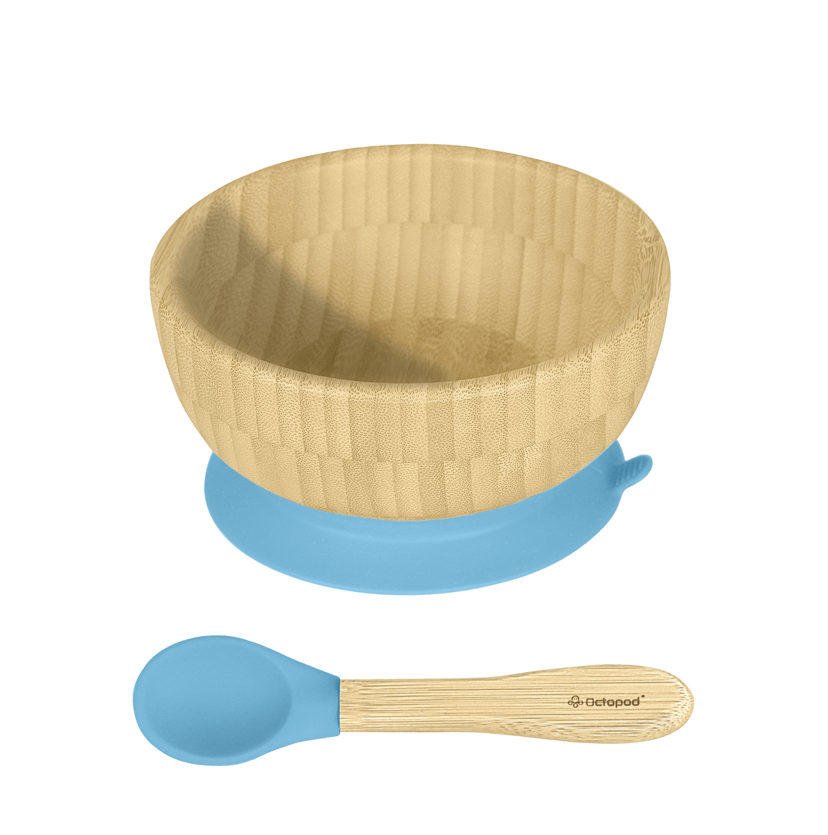 Bamboo Baby Suction Bowl + Spoon
