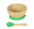 Bamboo Baby Suction Bowl + Spoon