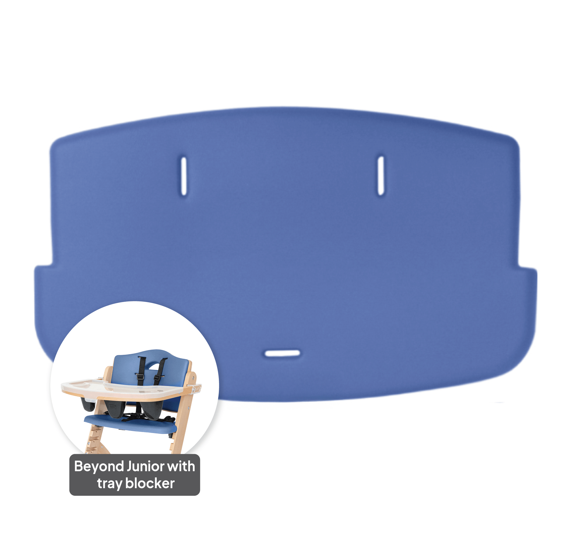 (Part O-BL1) Cushion Seat (BLUBERRY BLUE) - Beyond Junior® Y High Chair