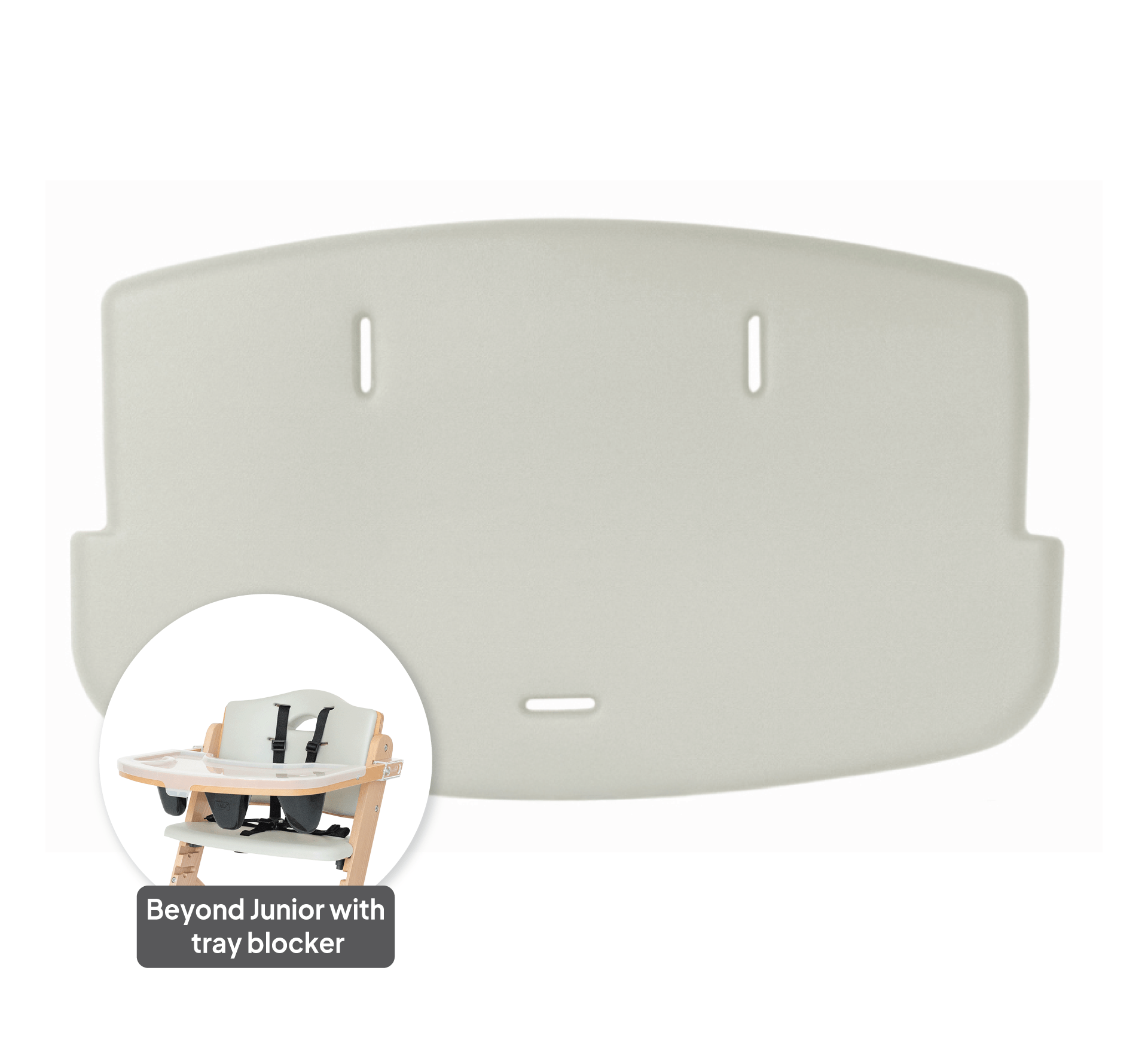(Part O-DO1) Cushion Seat (DOVE GREY) - Beyond Junior® Y High Chair