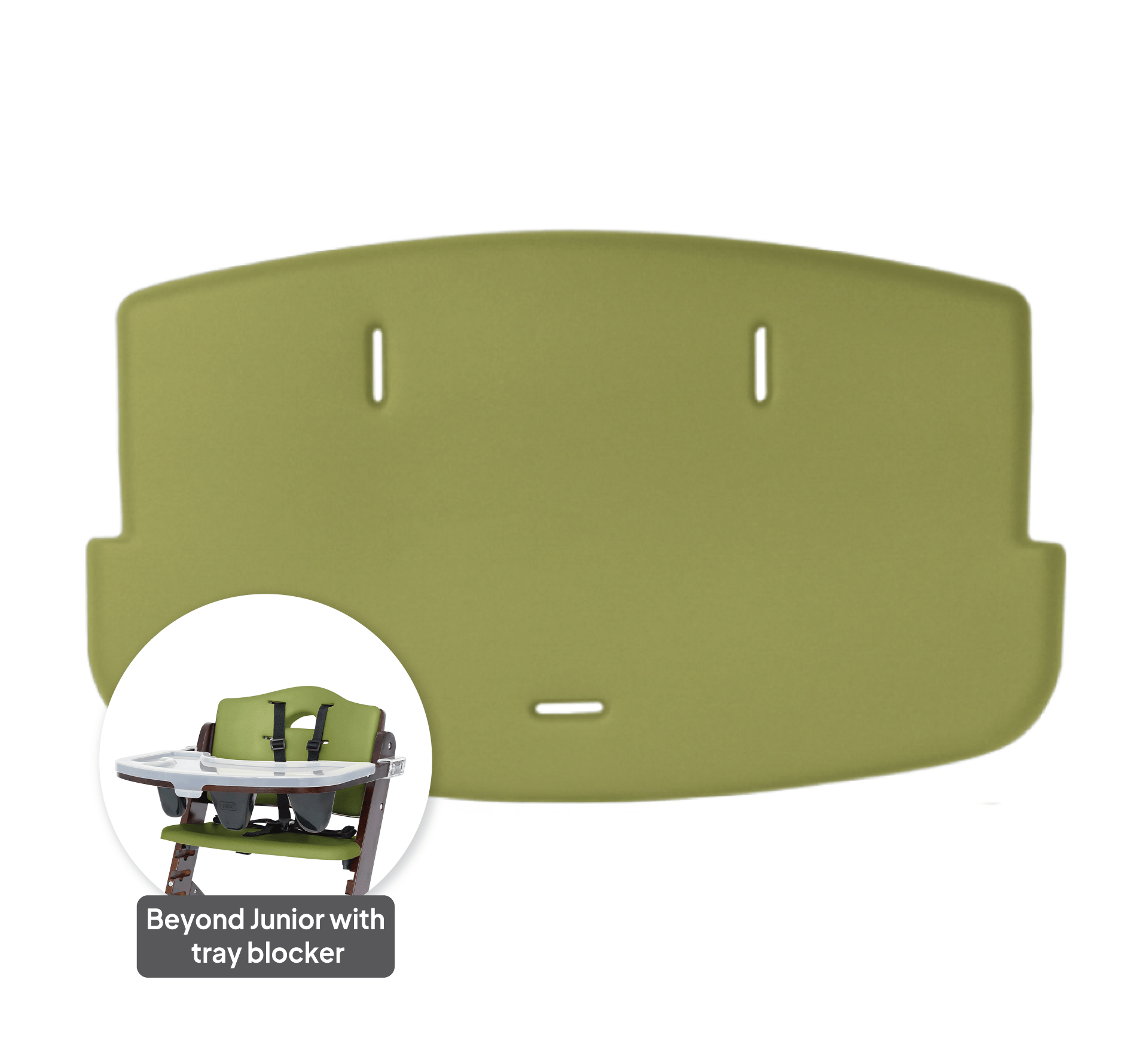 (Part O-OL1) Cushion Seat (OLIVE) - Beyond Junior® Y High Chair