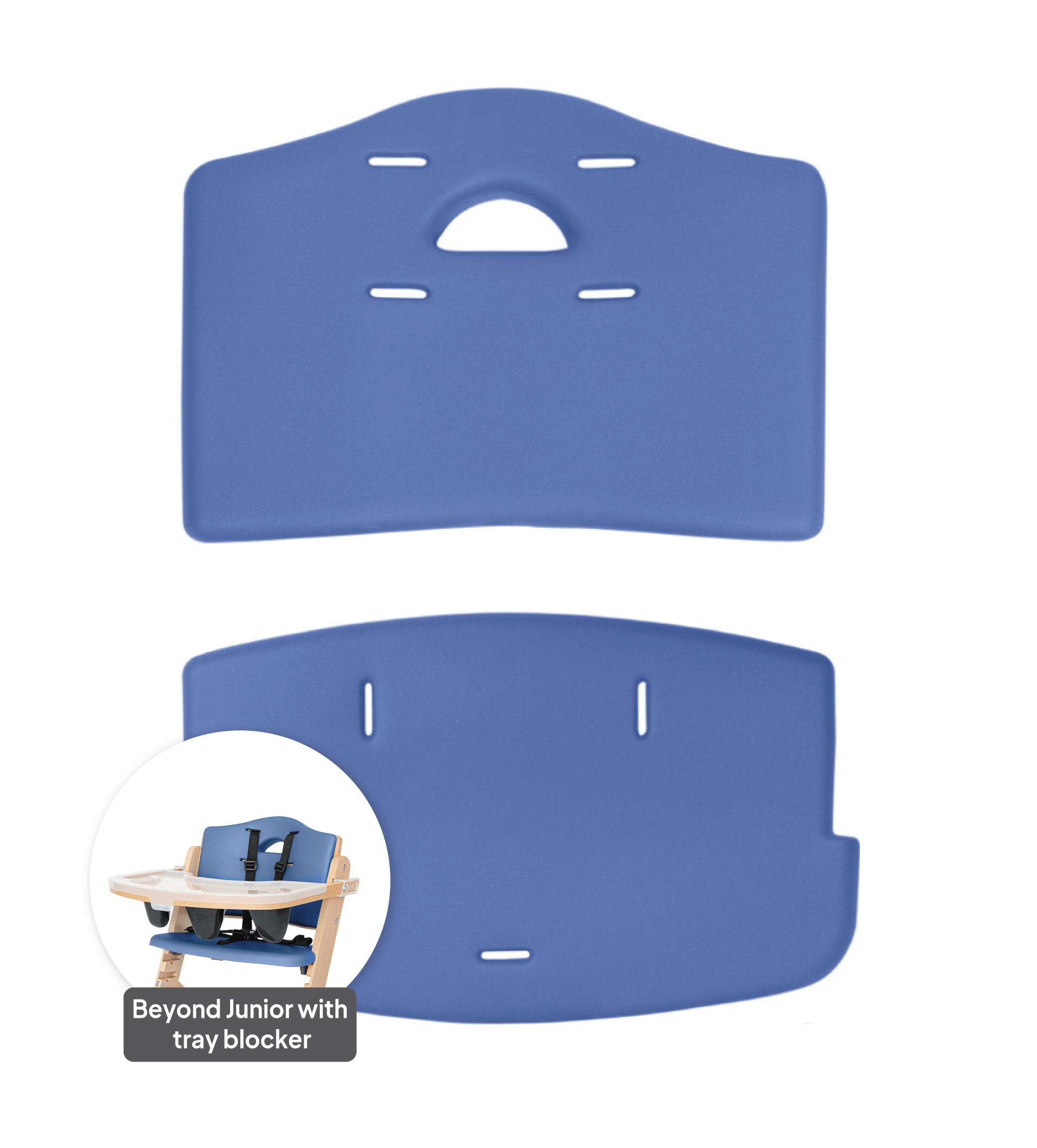 (Part Y-BL1) Cushion SET (BLUEBERRY BLUE) - Beyond Junior® Y High Chair