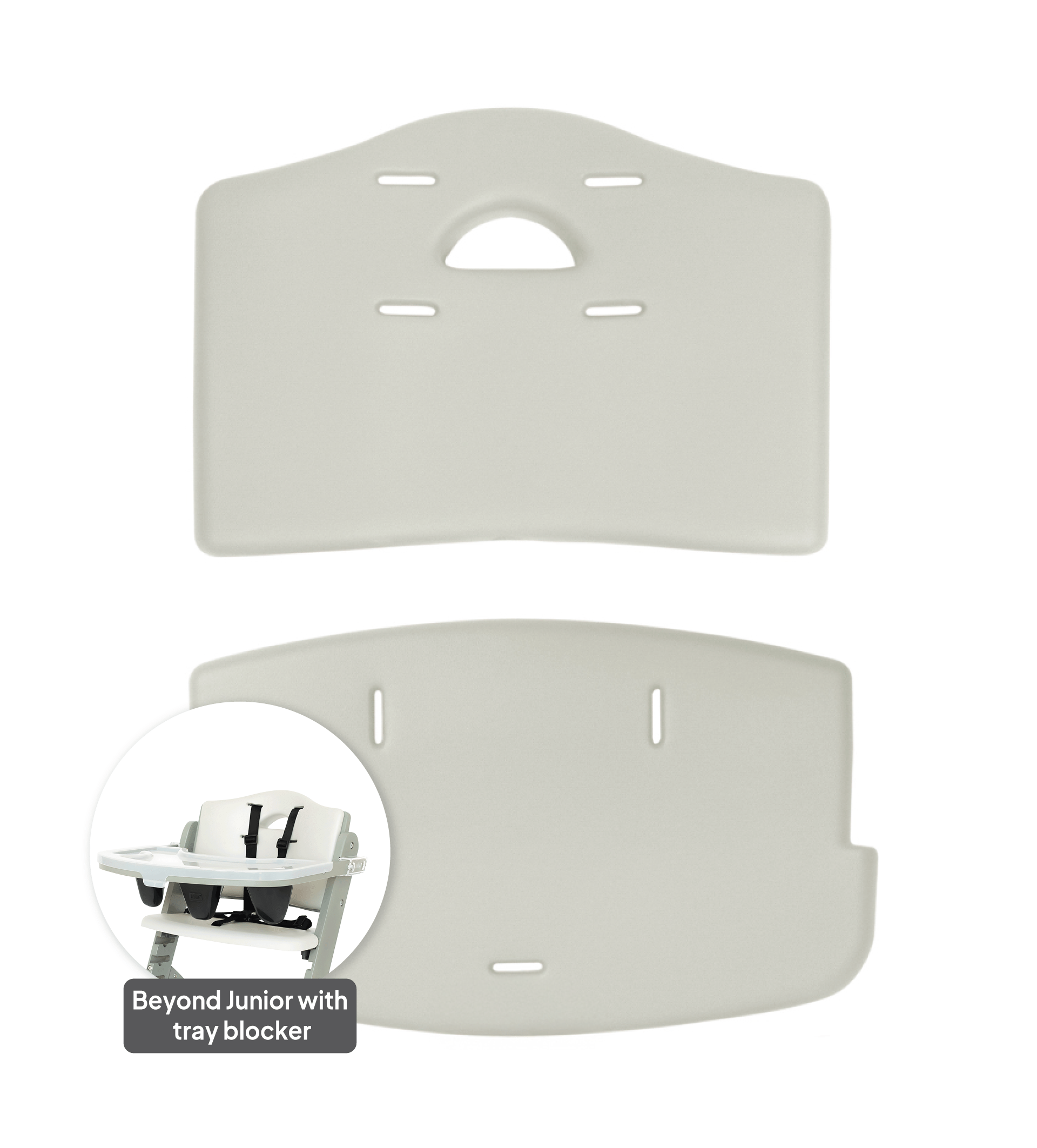 (Part Y-DO1) Cushion SET (DOVE GREY) - Beyond Junior® Y High Chair
