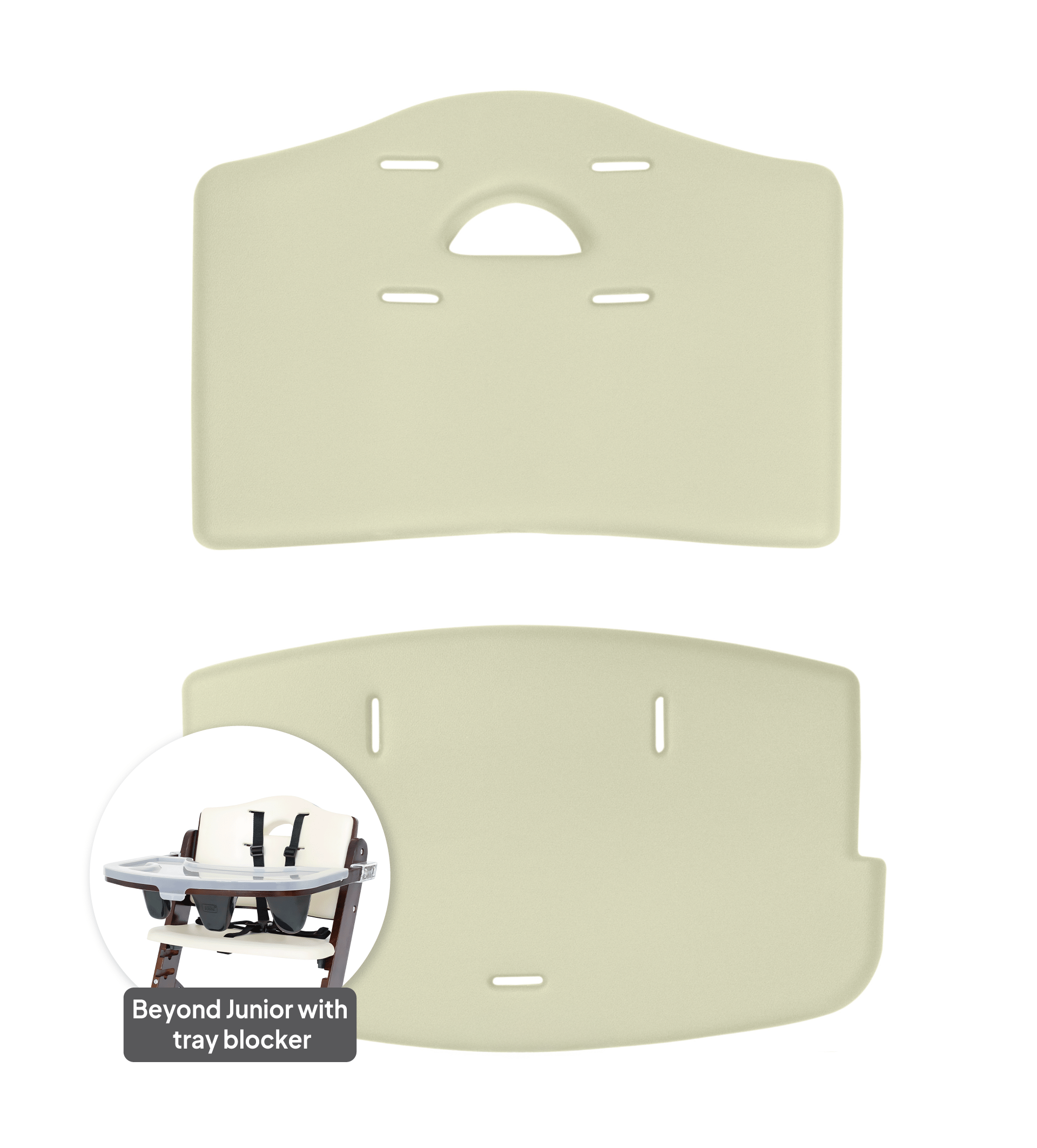 (Part Y-CW1) Cushion SET (CREAM WHITE) - Beyond Junior® Y High Chair