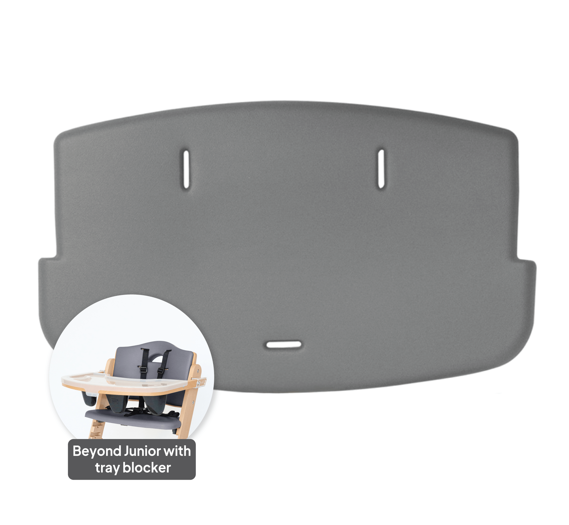 (Part O-DG1) Cushion Seat (DARK GREY) - Beyond Junior® Y High Chair