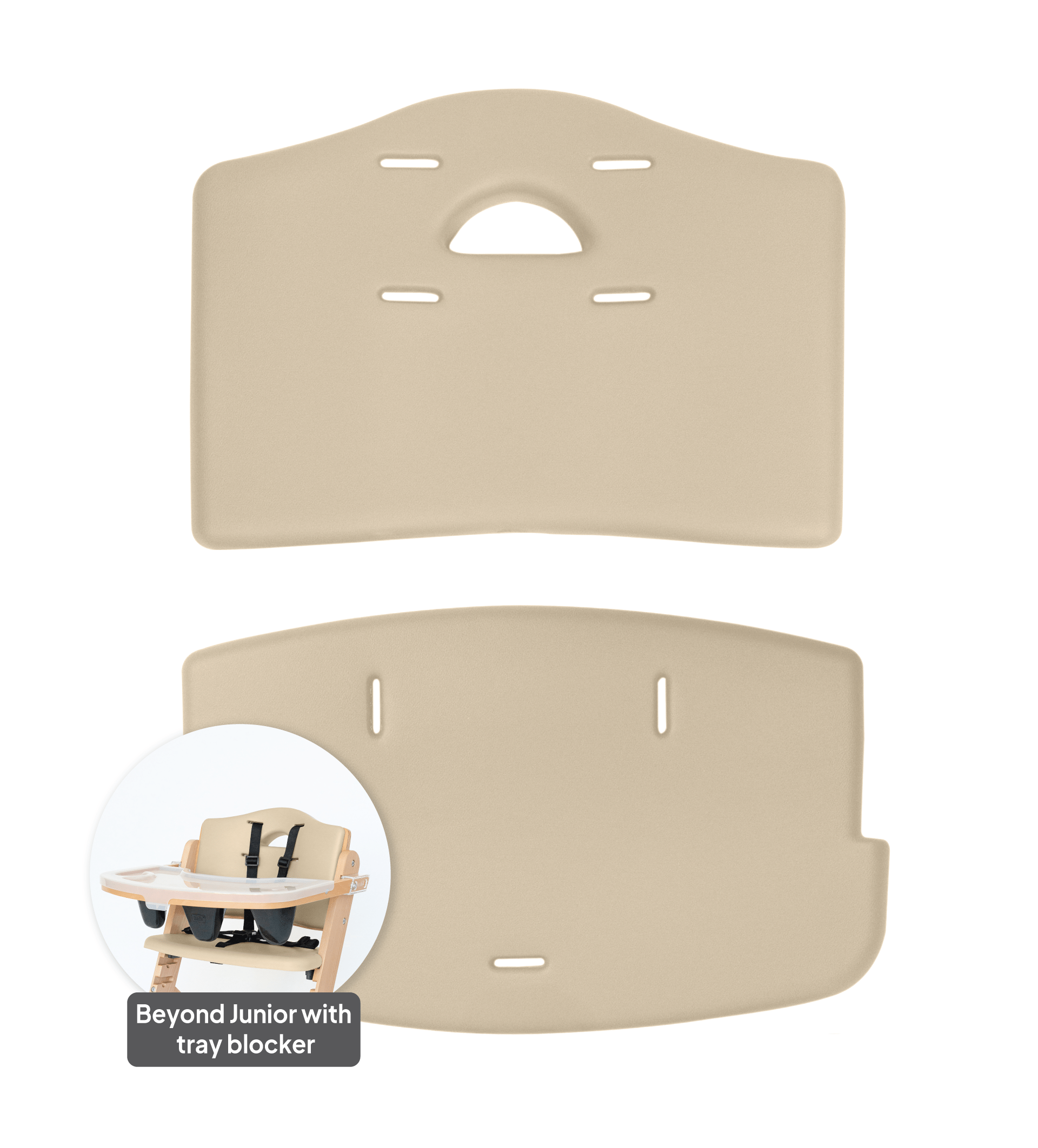 (Part Y-BE1) Cushion SET (BEIGE) - Beyond Junior® Y High Chair