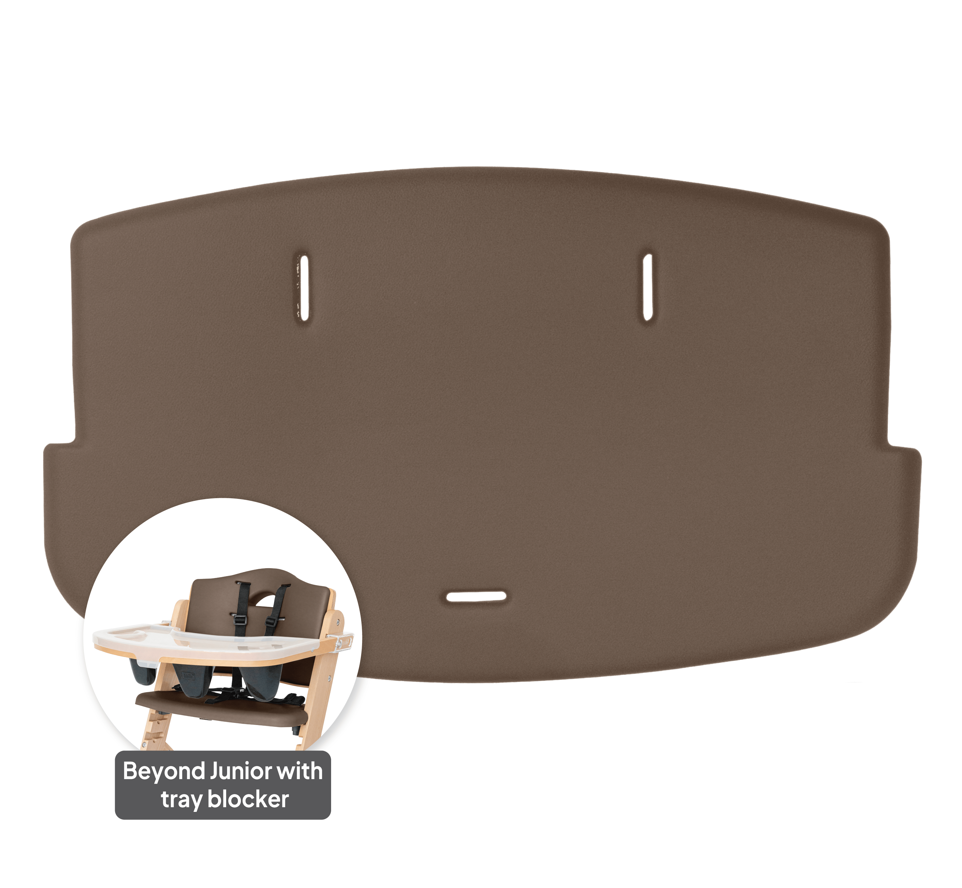 (Part O-SK1) Cushion Seat (SHIITAKE) – Beyond Junior® Y High Chair