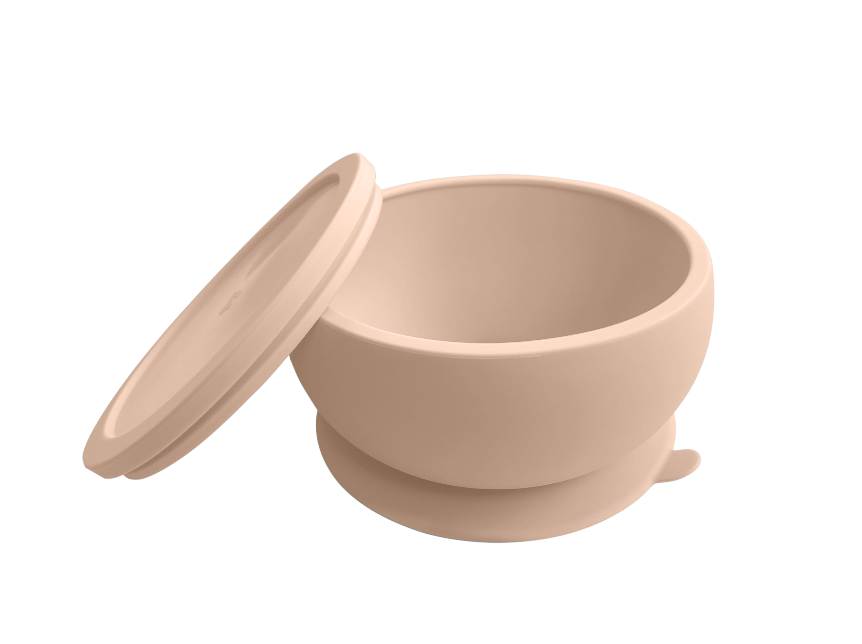 Toddler Plates - Suction Silicone Bowl with Lid - Octopod