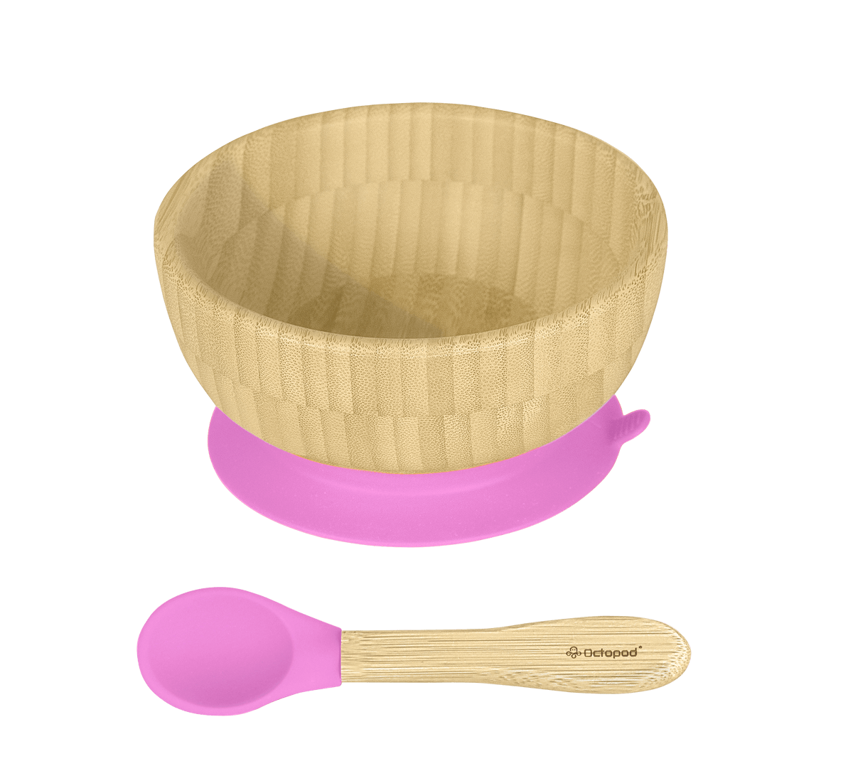 OCTOPOD BAMBOO SUCTION BOWL