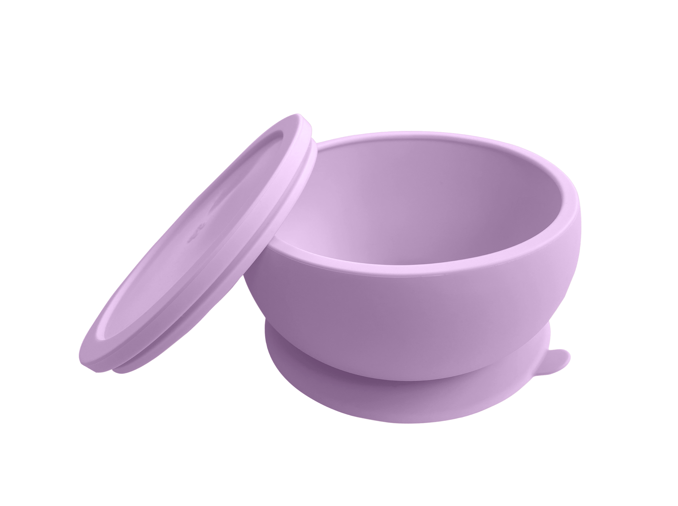 Toddler Plates - Suction Silicone Bowl with Lid - Octopod