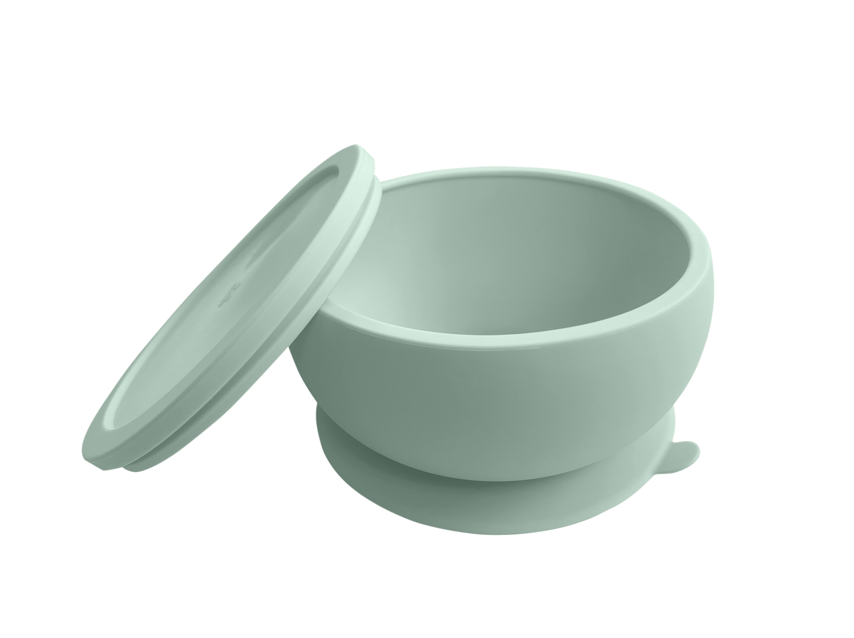 Toddler Plates - Suction Silicone Bowl with Lid - Octopod