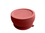 Toddler Plates - Suction Silicone Bowl with Lid - Octopod