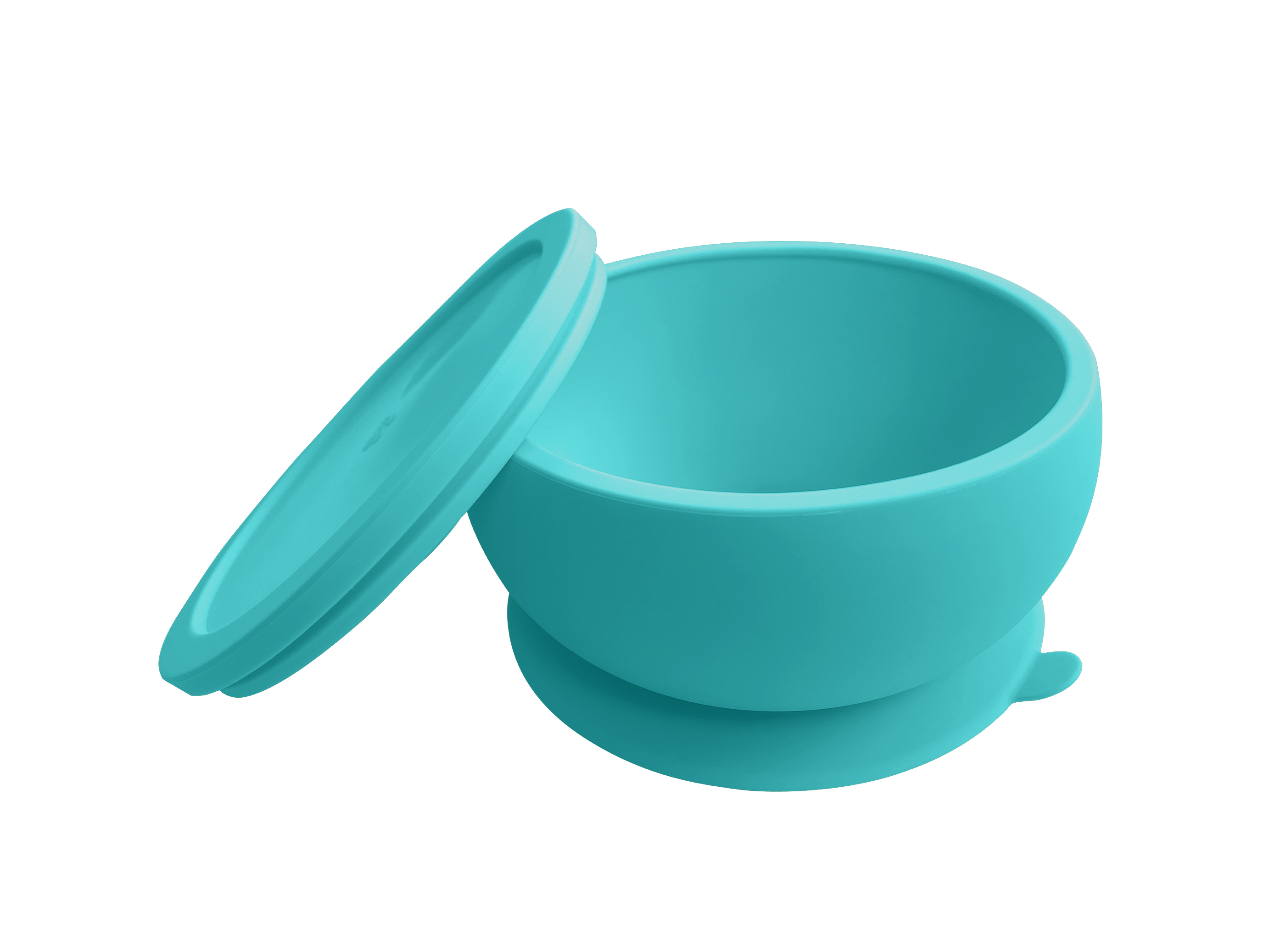 Toddler Plates - Suction Silicone Bowl with Lid - Octopod